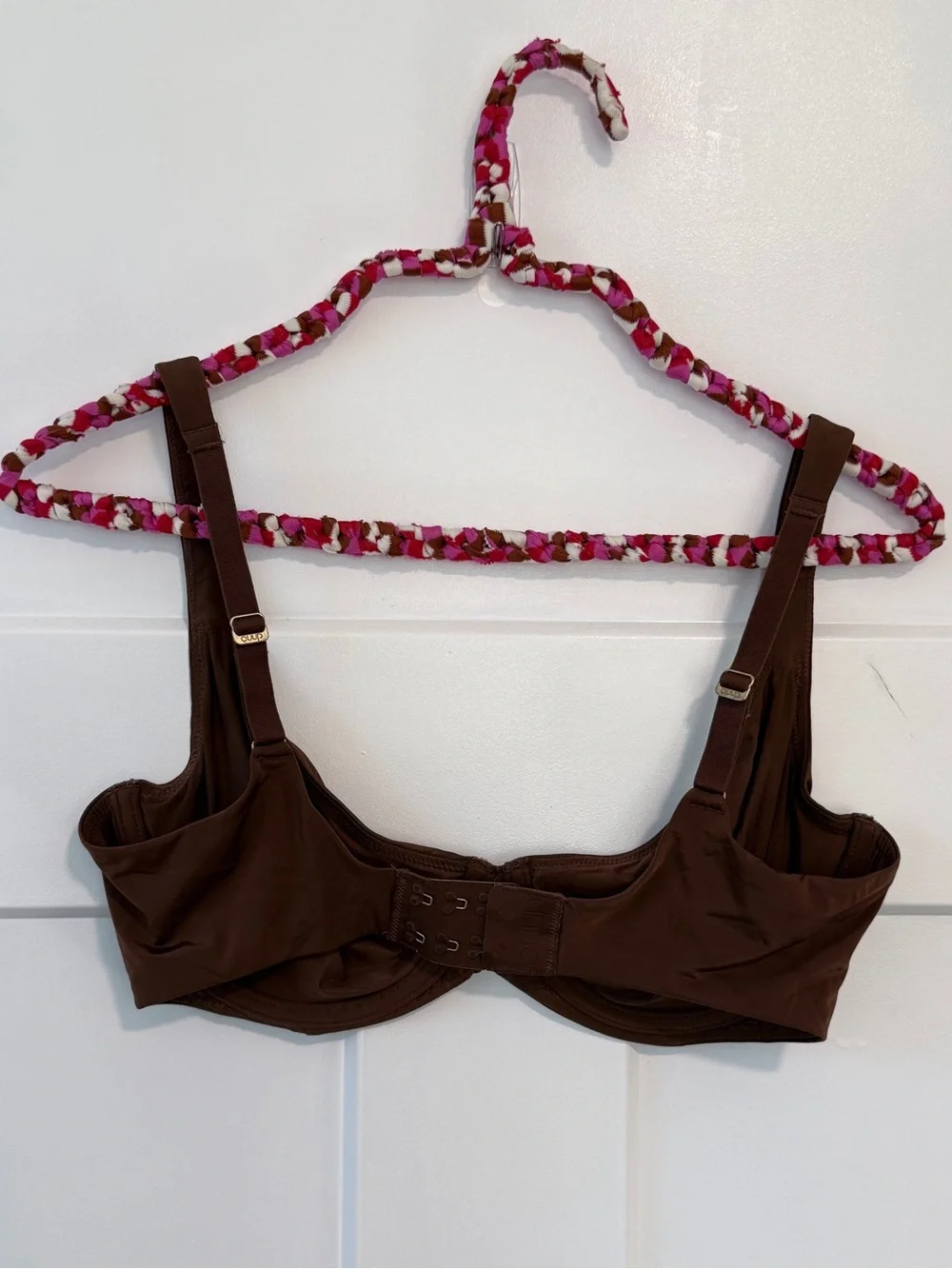CUUP The Scoop Bra Espresso Brown Size 34D The Scoop Micro Fiber Smoothing Silky